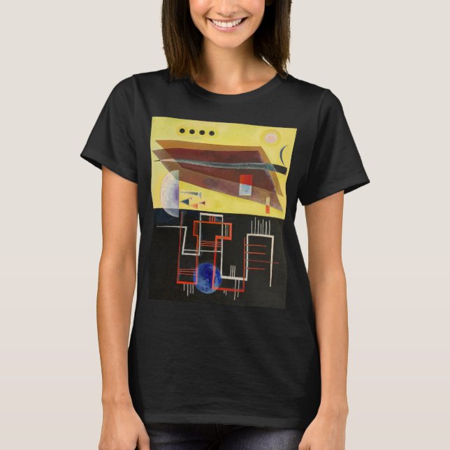 Kandinsky Inner Alliance Abstrakt Artwork T-Shirt (Vorderseite)