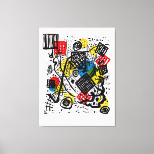 KANDINSKY - KLEINE WELTEN V - 1922 - Bauhaus - Leinwanddruck