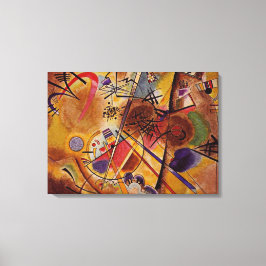 Kandinsky - Kleiner Traum in Rot Leinwanddruck