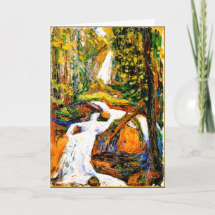 Kandinsky - Kochel - Wasserfall I Karte