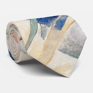 Kandinsky-Komposition Abstrakt Artwork Krawatte