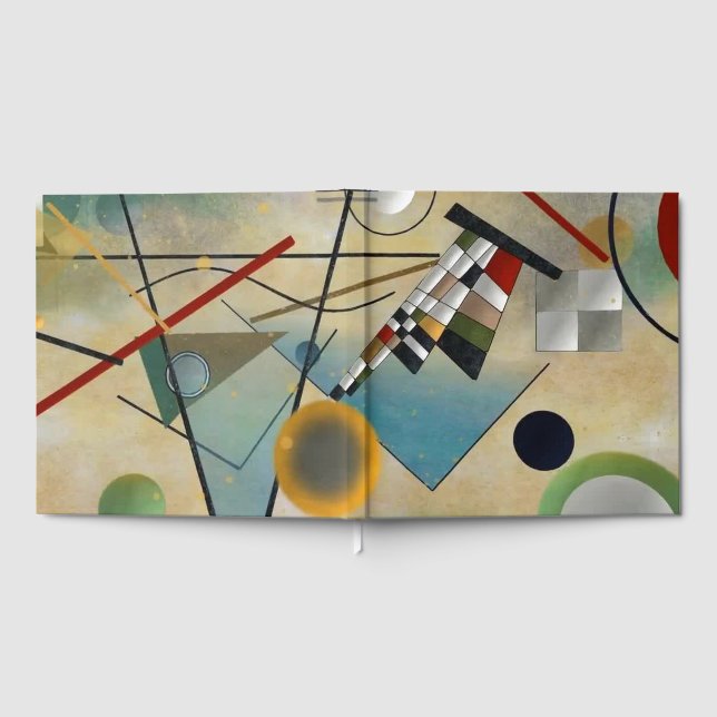 Kandinsky Komposition Abstrakte Malerei Gästebuch (Voll)