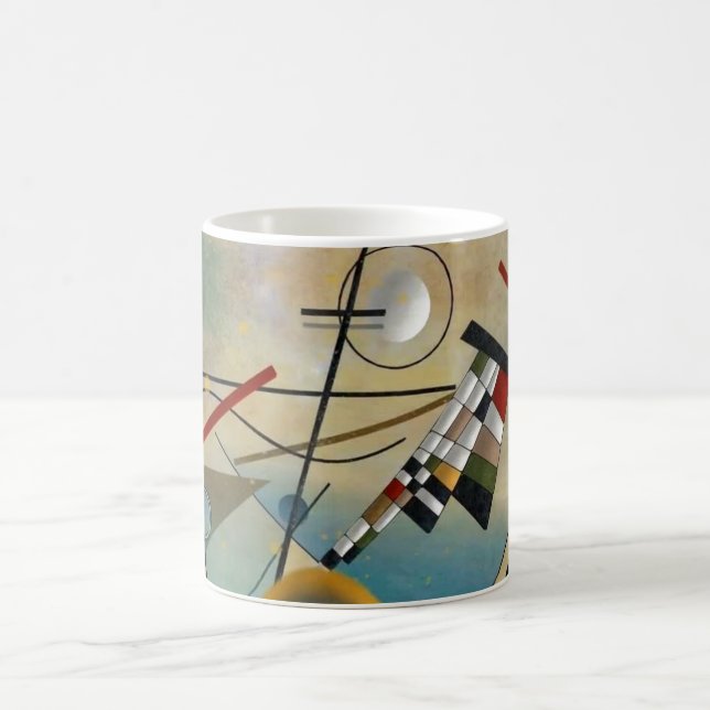 Kandinsky Komposition Abstrakte Malerei Kaffeetasse (Mittel)