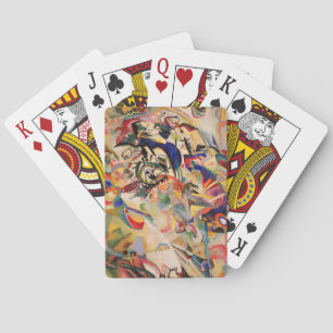Kandinsky Komposition Abstrakte Malerei Spielkarten