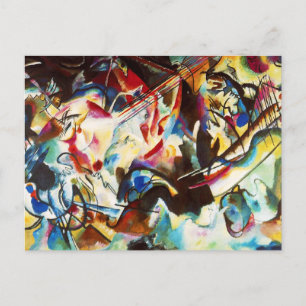 Kandinsky Komposition VI Postkarte