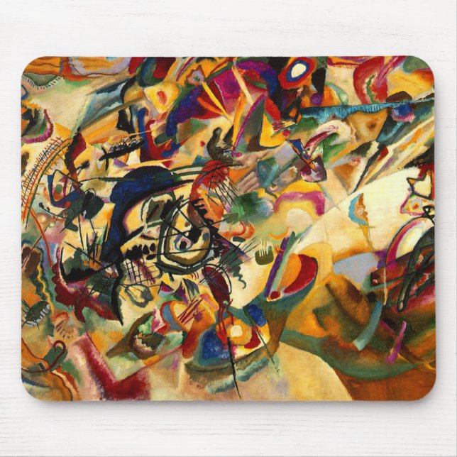 Kandinsky - Komposition VII Mousepad (Vorne)