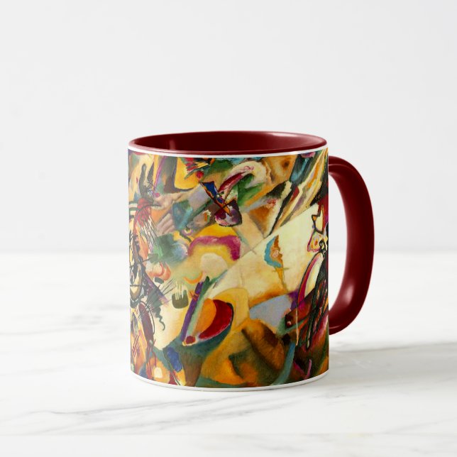 Kandinsky - Komposition VII Tasse (VorderseiteRechts)