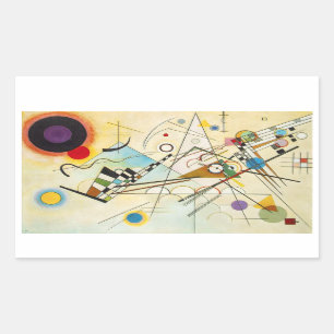 Kandinsky Komposition VIII Aufkleber