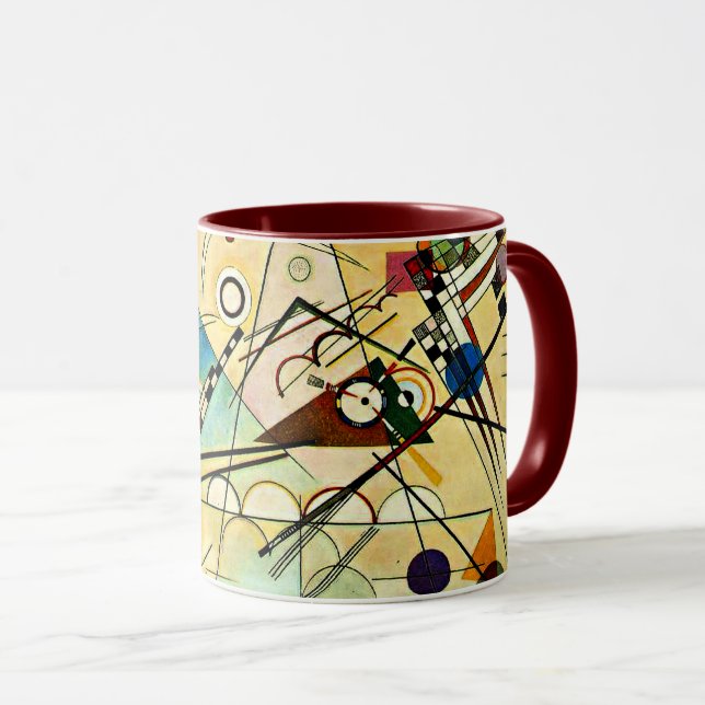 Kandinsky - Komposition VIII Tasse (VorderseiteRechts)