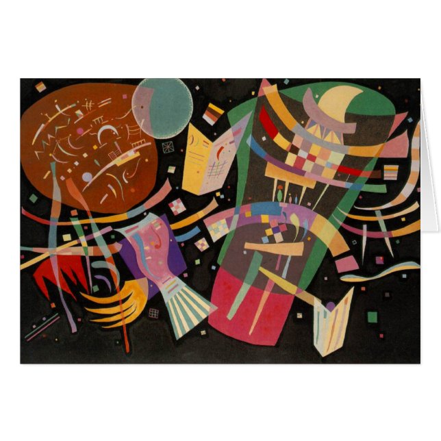 Kandinsky-Komposition X Abstrakt (Vorderseite (Horizontal))
