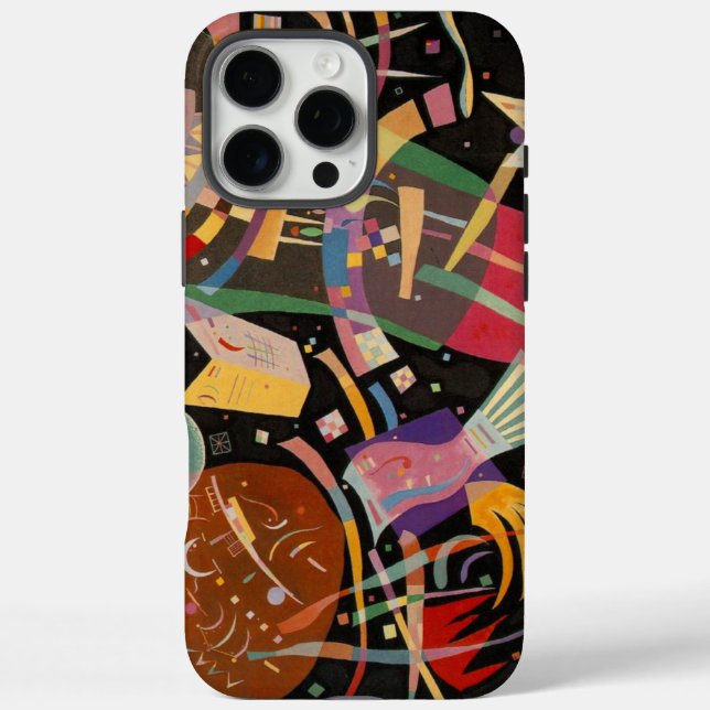 Kandinsky-Komposition X Abstrakt Case-Mate iPhone Hülle (Rückseite)