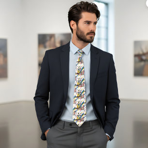 Kandinsky-Krawatte - Kleine Welten I Krawatte