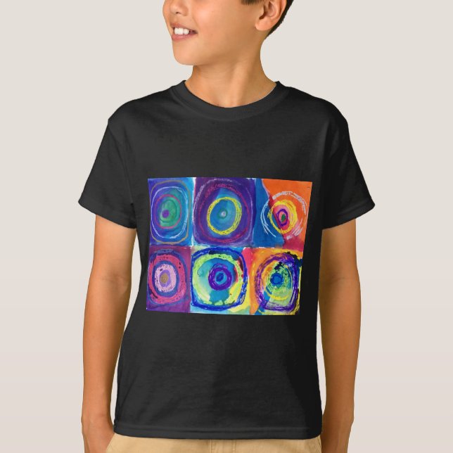 kandinsky Kreise T-Shirt (Vorderseite)