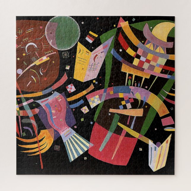 Kandinsky-Kunstwerk, Composition X, Puzzle (Vertikal)