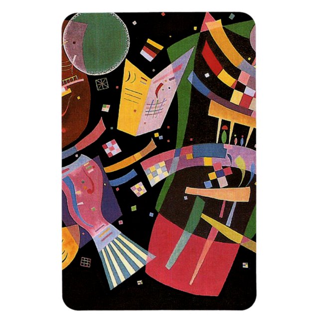Kandinsky-Kunstwerk, Komposition X, Magnet (Vertikal)