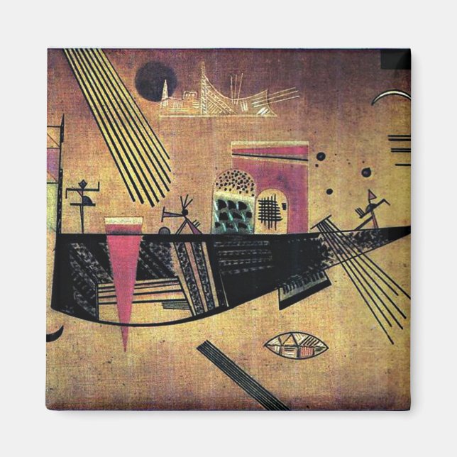 Kandinsky - launenhaft magnet (Vorne)