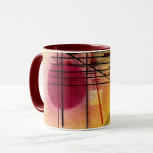 Kandinsky - Lebendige, beliebte abstrakte Malerei, Tasse