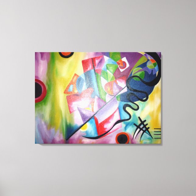 Kandinsky Leinwanddruck (Vorderseite)