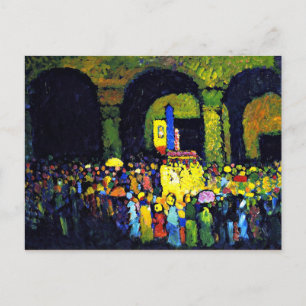 Kandinsky - Ludwigkirche in Murnau Postkarte