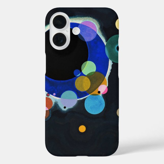 Kandinsky Mehrere Kreise Abstrakt Case-Mate iPhone Hülle (Rückseite)