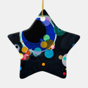 Kandinsky Mehrere Kreise Abstrakt Keramik Ornament