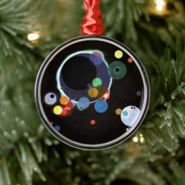 Kandinsky - Mehrere Kreise, berühmte abstrakte Kun Ornament Aus Metall