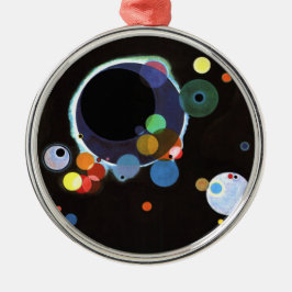 Kandinsky - Mehrere Kreise, berühmte abstrakte Kun Ornament Aus Metall