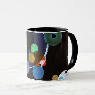 Kandinsky - Mehrere Kreise, berühmtes Bild Tasse