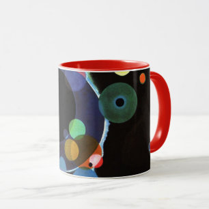 Kandinsky - Mehrere Kreise, berühmtes Gemälde, Tasse