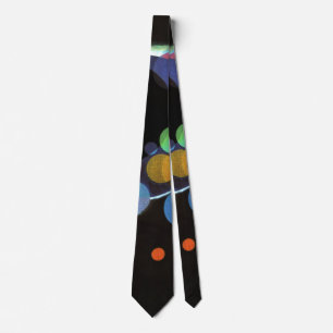 Kandinsky - Mehrere Kreise Krawatte