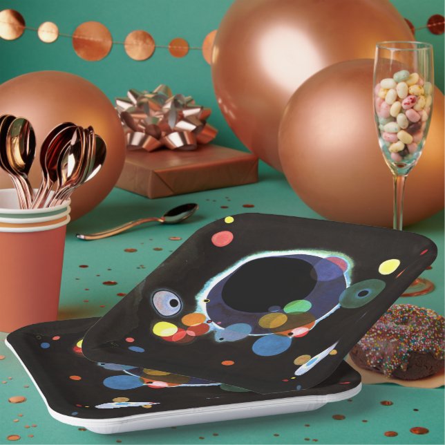 Kandinsky - mehrere Teller für Kreise (Multi)