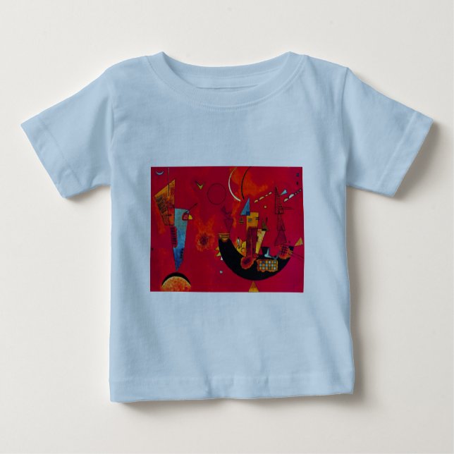 Kandinsky Mit und Gegen Baby T-shirt (Vorderseite)