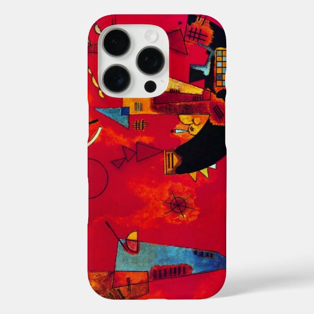 Kandinsky Mit und Gegen Case-Mate iPhone Hülle (Rückseite)