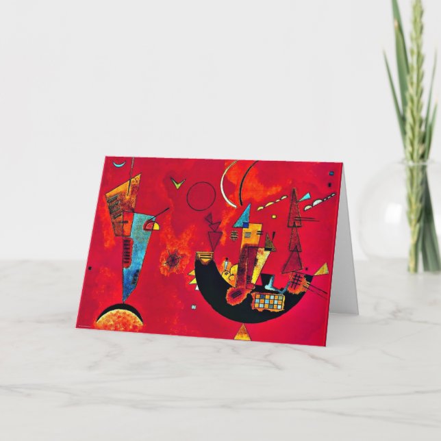 Kandinsky - Mit und Gegen (mit und gegen) Karte (Vorderseite)