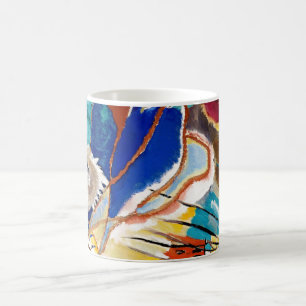 Kandinsky Moderne Abstrakte Malerei Kunst Kaffeetasse