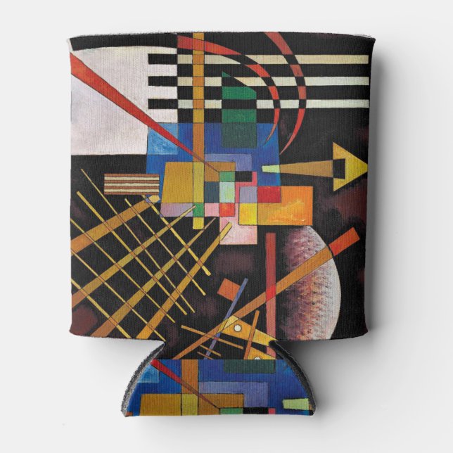 Kandinsky Modernes Abstrakt Expressionistisches Ku Dosenkühler (Vorderseite)