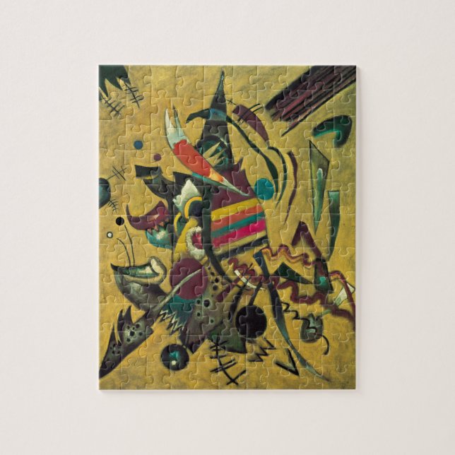 Kandinsky Modernes abstraktes expressionistisches  Puzzle (Vertikal)