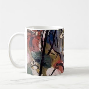 Kandinsky Modernes Abstraktes Kunstwerk Kaffeetasse