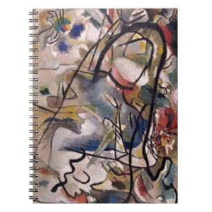 Kandinsky Modernes Abstraktes Kunstwerk Notizblock