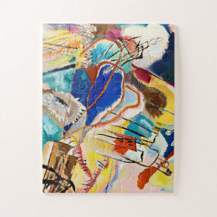 Kandinsky Modernes Abstraktes Malwerk Puzzle