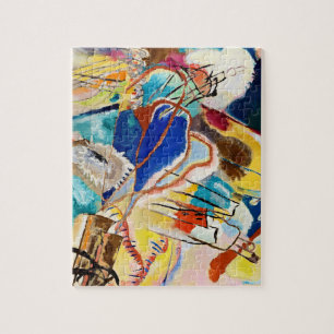 Kandinsky Modernes Abstraktes Malwerk Puzzle