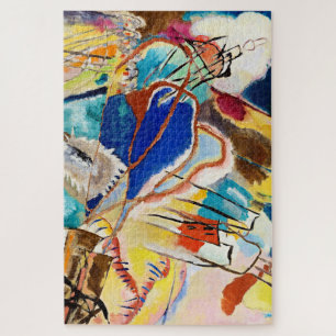Kandinsky Modernes Abstraktes Malwerk Puzzle