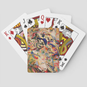Kandinsky Modernes Abstraktes Malwerk Spielkarten