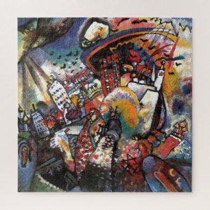 Kandinsky Moscow I Cityscape Abstrakt Art Puzzle