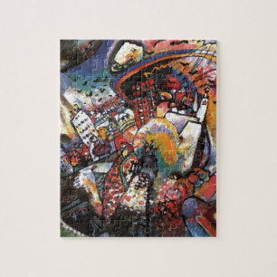 Kandinsky Moscow I Cityscape Abstrakte Malerei Puzzle
