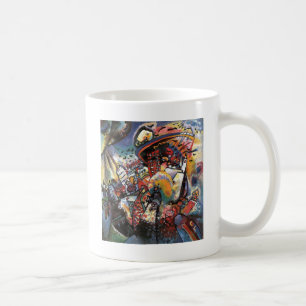 Kandinsky Moscow I Cityscape Abstrakte Malerei Tasse