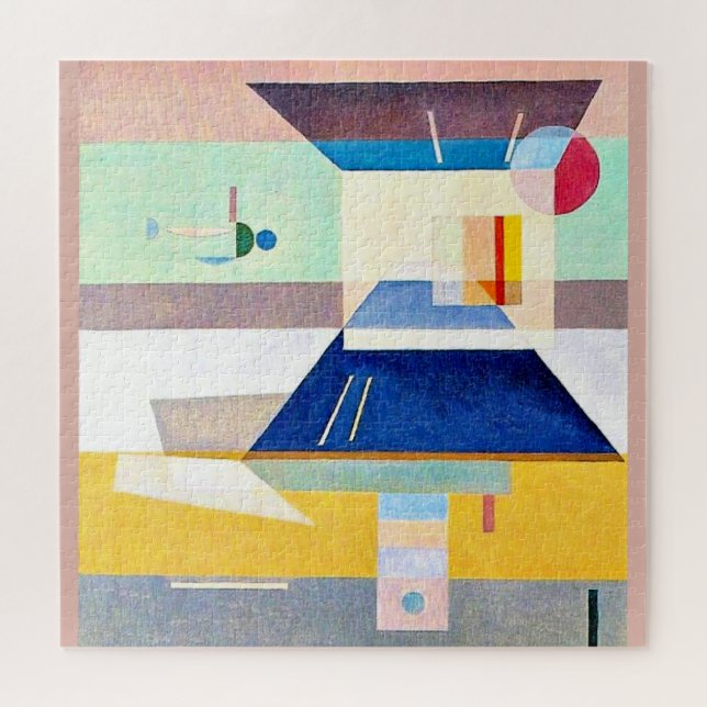Kandinsky - nach rechts - zum Links Puzzle von Jig (Horizontal)
