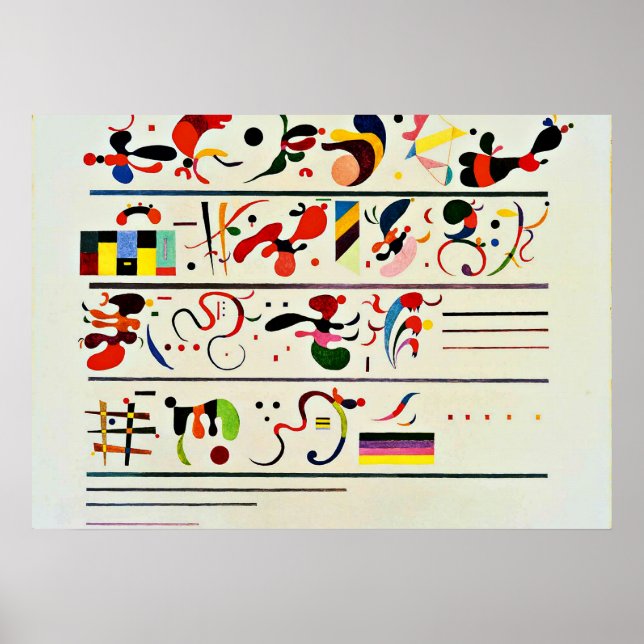 Kandinsky - Nachfolge Poster (Vorne)