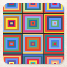 Kandinsky Nr. 52 Runder Pappuntersetzer