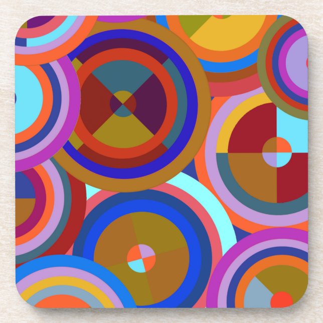 Kandinsky Nr. 59 Getränkeuntersetzer (Vorderseite)